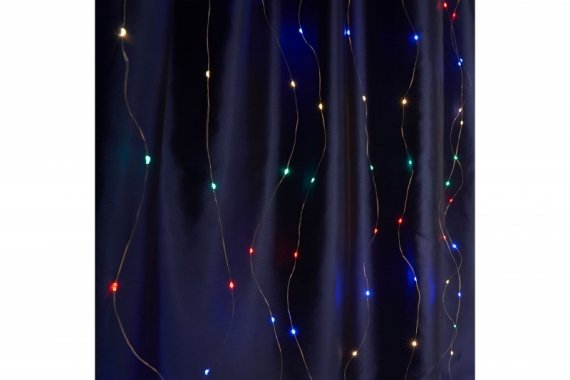 Фотография товара 'Feron Гирлянда USB 240 LED 2*2м, мульти, IP20 , сетевой шнур 2м в комплекте, CL590'