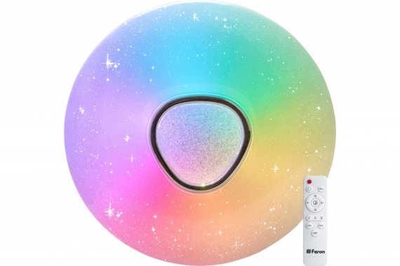 Фотография товара 'Feron Светильник светодиодный управляемый с пультом 60W, Max. 5000Lum'