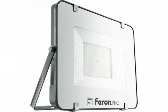 Фотография товара 'Feron Прожектор светодиодный 150W 6400K IP65 AC175-265V/50Hz, черный, LL-1000 41542'