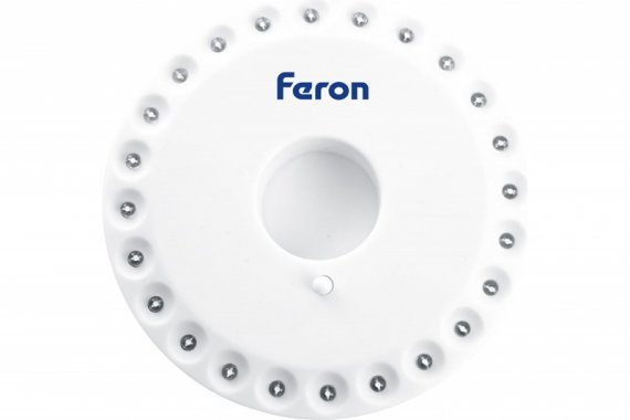 Фотография товара 'Feron Фонарь светодиодный переносной, работающий от батареек типа AA, с карабином, TH2501 41684'