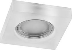 Фотография товара 'Feron CD8180 Светильник потолочный встраиваемый , под лампу с LED подсветкой 4000K, MR16 G5.3 29708'