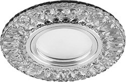 Фотография товара 'Feron CD906 Светильник встраиваемый с LED подсветкой потолочный MR16 G5.3 28849'