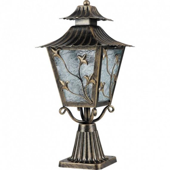 Фотография товара 'Feron Светильник садово-парковый, 60W 230V E27 черное золото'