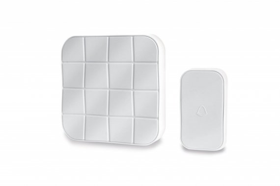 Фотография товара 'Feron Звонок электрический дверной, (10 мелодий), белый, E-378 41434'