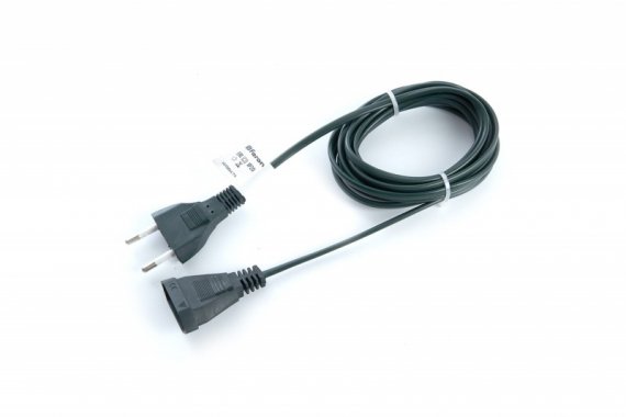 Фотография товара 'Feron Сетевой шнур для гирлянд 3м, 2*0,5мм2, зеленый, DM303 41660'