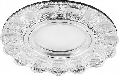 Фотография товара 'Feron CD912 Светильник потолочный встраиваемый , под лампу с LED подсветкой ,4000K, MR16 G5.3 28919'