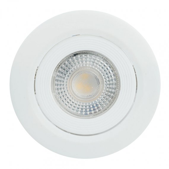 Фотография товара 'Feron Светильник декоративный со светодиодами (ДПО) , встраиваемый со светодиодами 2835SMD, круг, 75*75*16 мм, монтажн.отв. 65 монтажный диаметр 65мм,  поворотный, 52046'