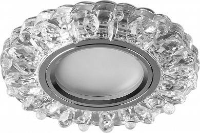 Фотография товара 'Feron CD916 Светильник встраиваемый с LED подсветкой потолочный MR16 G5.3 28988'