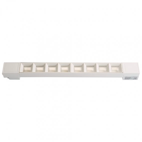 Фотография товара 'Feron Светильник трековый на шинопровод, однофазный (ДПО) , 20W, 4000К (белый), 170-265V, 1800Lm, цвет белый, корпус алюминий, 51859'