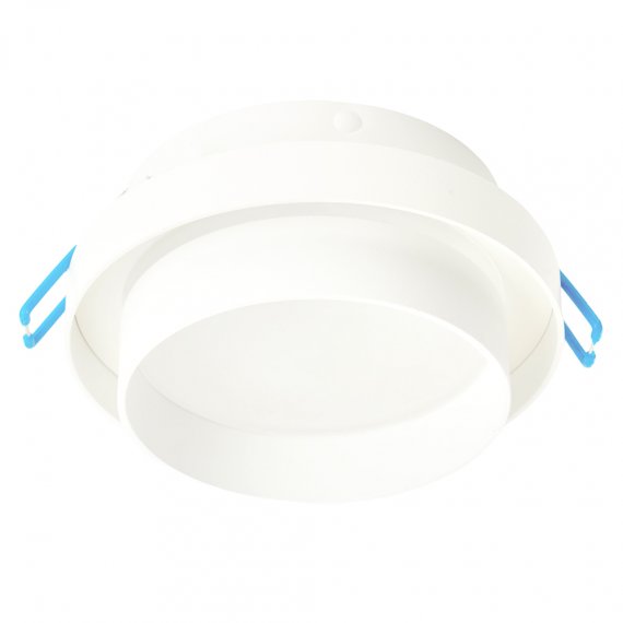 Фотография товара 'Feron Светильник потолочный встраиваемый (-) , под лампу GX53 GX53, белый, круг, 51668'