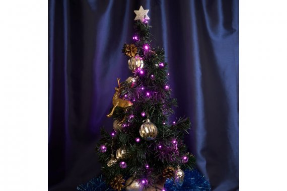 Фотография товара 'Feron 32301 Гирлянда линейная CL04, 60LED, (красный), настраивается контроллером, 6м+3м'