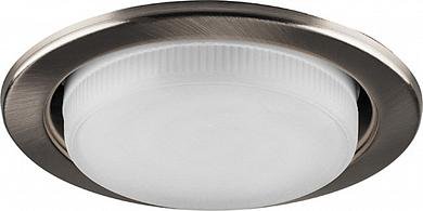 Фотография товара 'Feron DL53 Светильник потолочный встраиваемый , под лампу GX53 GX53, титан 28946'