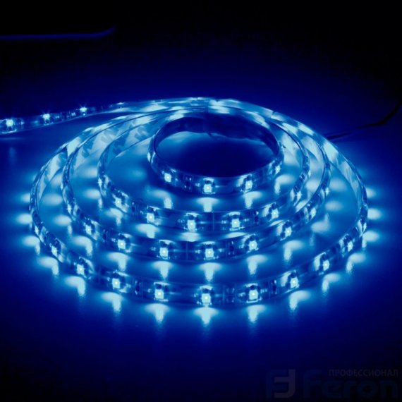 Фотография товара 'Feron LS604 Лента светодиодная, 60SMD(3528)/m 4.8W/m 12V IP65, 27677'