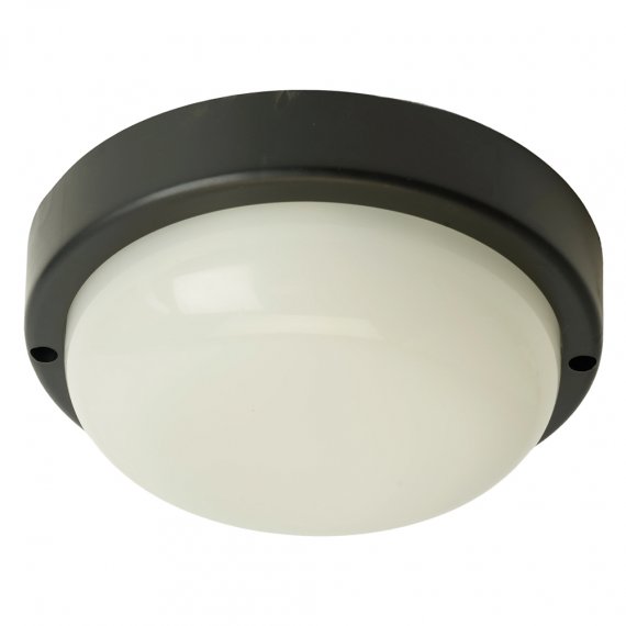 Фотография товара 'Feron Светильник накладной светодиодный, пылевлагозащищённый (ДПБ) , 18W, 6500К (дневной), 220-240V, 1440Lm, IP65, угол рассеивания 120°, цвет черный, 51472'