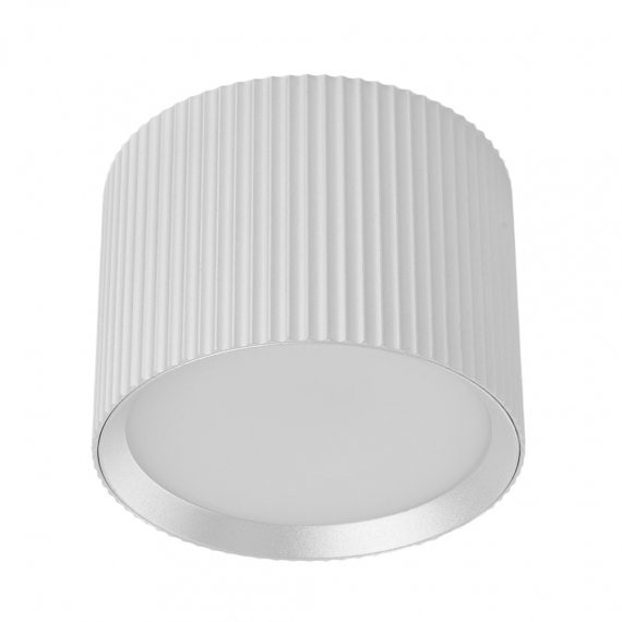 Фотография товара 'Feron Светильник накладной под лампу, спот (-) , GX53 12W, 230V, IP20, цвет серебро, корпус алюминий, 51672'