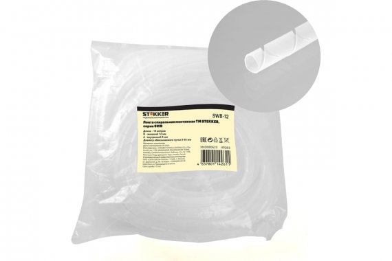 Фотография товара 'Feron 49283 SWB-12 Лента спиральная монтажная, диаметр пучка 9-65 мм'