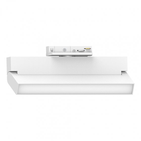 Фотография товара 'Feron Светильник трековый на шинопровод, - (ДПО) , 12W, 4000К (белый), 170-265V, 960Lm, цвет белый, корпус алюминий, рассеиватель поликарбонат,/↓90°, 51719'