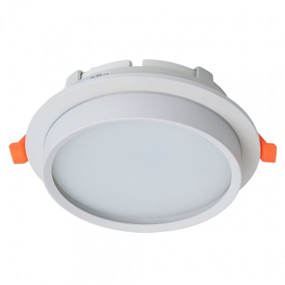 Фотография товара 'Feron Светильник потолочный встраиваемый (ФВО) , под лампу GX70 GX70, белый, круг, 140*140*46 мм, 51105'