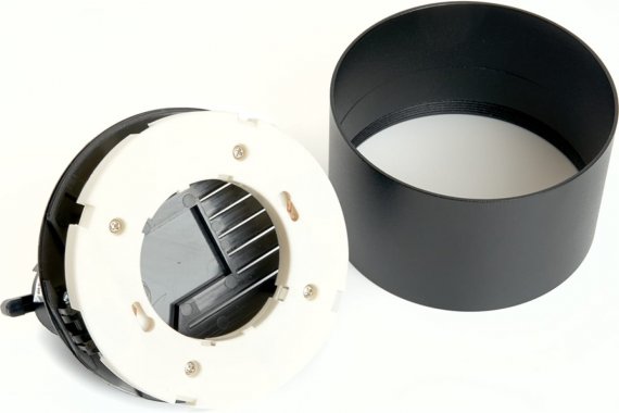 Фотография товара 'Feron 48545 Светильники трековые на шинопровод GX70, однофазный (ИВО) AL166, 23 W, 230V'