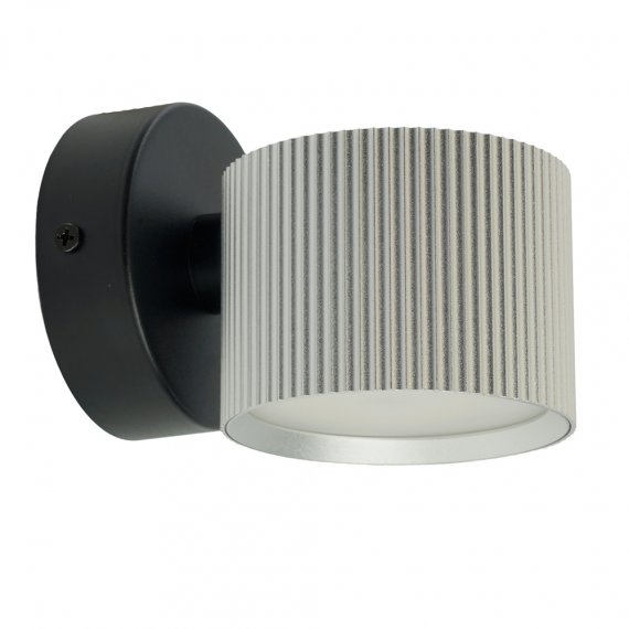 Фотография товара 'Feron Светильник накладной под лампу, (-) , GX53 12W, 230V, IP20, цвет серебро+черный, корпус алюминий, 51676'