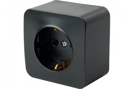 Фотография товара 'Feron 49494 Розетка STEKKER MST16-11-05 на 1 гнездо, с заземлением'