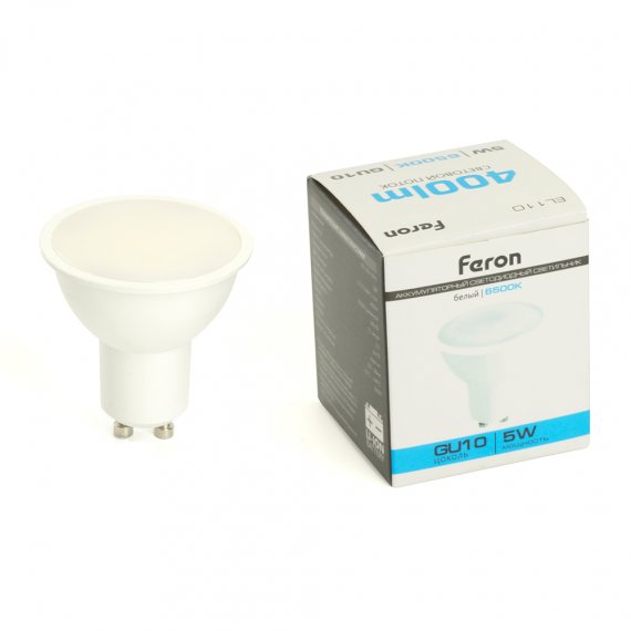 Фотография товара 'Feron 48982 Светильник аккумуляторный EL110 с цоколем, 26LED/дневной, 185-265V, IP20'