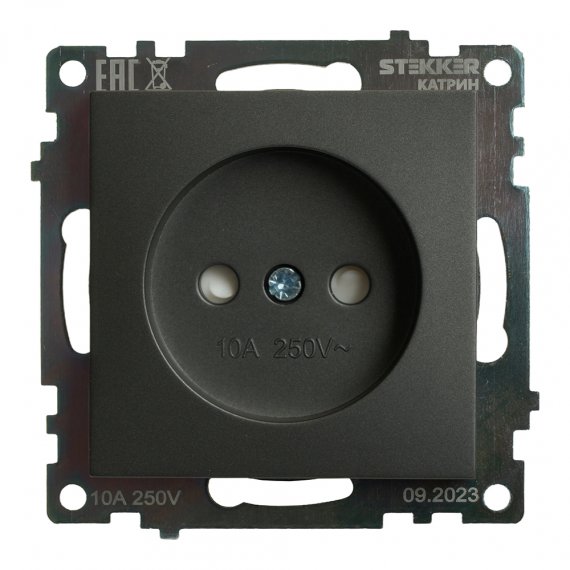 Фотография товара 'Feron 49420 Розетка STEKKER GLS10-7109-06 на 1 гнездо'