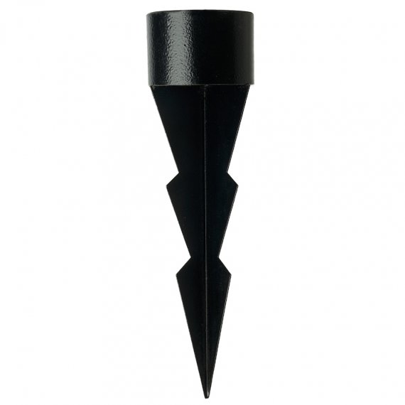 Фотография товара 'Feron Держатель грунтовый для светильников НТУ, черный 60*60*230мм, 51812'