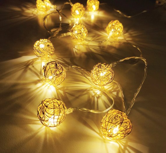 Фотография товара 'Feron 51450 Гирлянда линейная от батареек CL594, 10LED'