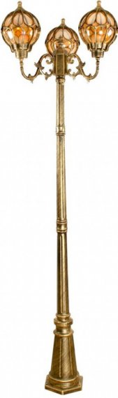 Фотография товара 'Feron PL3809 Светильник садово-парковый, серии «Версаль» (НТУ) 3*60W, E27, 230V'