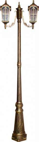 Фотография товара 'Feron PL109 Светильник садово-парковый, серии «Кастелло» (НТУ)  2*60W, E27, 230V'