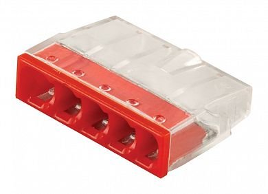 Фотография товара 'Feron LD2273-205 Клемма монтажная 5-проводная для 1-жильного проводника, 32415'