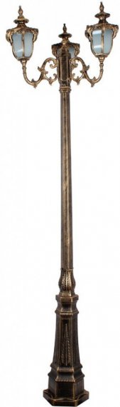 Фотография товара 'Feron PL4049 Светильник садово-парковый, серии «Флоренция» (НТУ) 3*60W, E27, 230V'