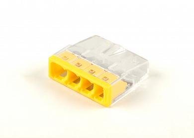 Фотография товара 'Feron LD2273-204 Клемма монтажная 4-проводная для 1-жильного проводника, 32390'