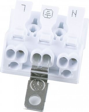 Фотография товара 'Feron LD294-5103 Монтажная пружинная клемма для подключения фазных проводников 3 полюса 32736'