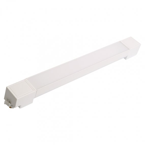 Фотография товара 'Feron Светильник трековый на шинопровод, однофазный (ДПО) , 20W, 4000К (белый), 170-265V, 1400Lm, цвет белый, корпус алюминий, 51853'