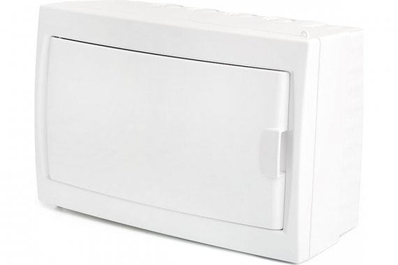 Фотография товара 'Feron 49643 EBX50-3/08-20 Бокс настенный 8 модулей, белый, пластик, IP20, серия Standart'
