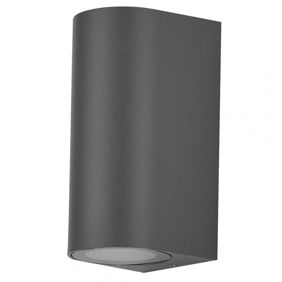 Фотография товара 'Feron Светильник садово-парковый, серии «Бостон», (ДБУ) GU10, 230V, IP54, цвет серый, на стену , 51309'