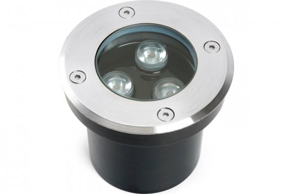 Фотография товара 'Feron 48345 Тротуарный светильник светодиодный, встраиваемый (ДВУ) SP2801, 3W, 4000К'