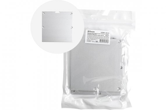 Фотография товара 'Feron 48236 Заглушка для профиля LD361 «без отверстия»'