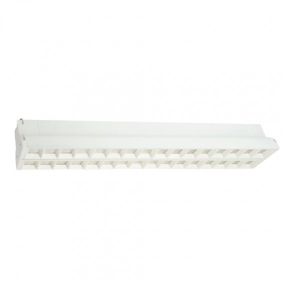 Фотография товара 'Feron 48925 Светильник трековый на шинопровод, однофазный (ДПО) AL123, 2*30W, 4000К'