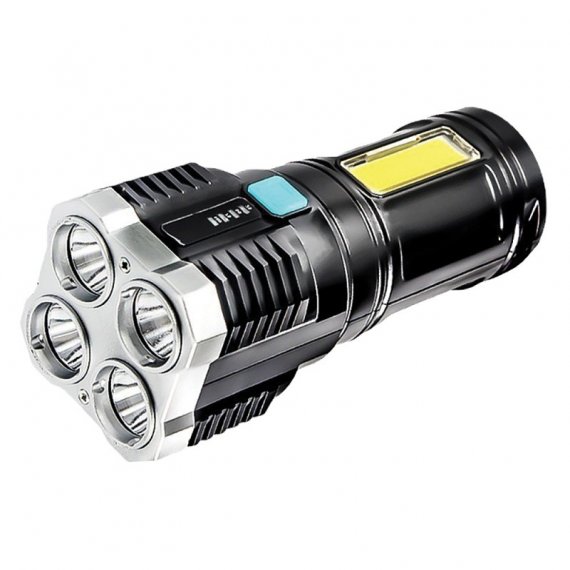 Фотография товара 'Feron 48789 Фонарь с аккумулятором TH2409 переносной , 4LED IP44, аккумулятор 3,7/1200mAh/Li-Ion'