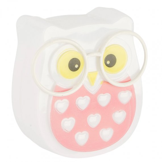 Фотография товара 'Feron Светильник-ночник "Сова" 3LED 0,5W 220V белый , 52023'