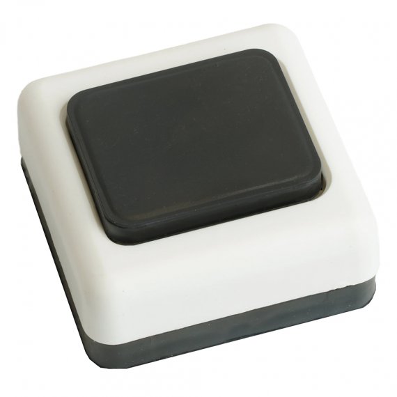 Фотография товара 'Feron Выключатель-кнопка для проводного звонка FERON DB-104, черно-белый, 51664'