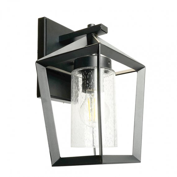 Фотография товара 'Feron Светильник садово-парковый, серии «Лозанна», (НБУ) E27, 220-240V, IP44, цвет черный, цилиндр, на стену вниз, 51836'