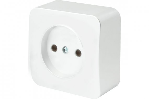 Фотография товара 'Feron 49301 Розетка STEKKER MST10-11-01 на 1 гнездо, без заземления'