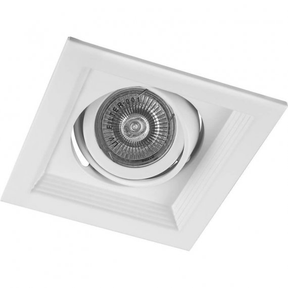 Фотография товара 'Feron DLT201 Светильник потолочный встраиваемый (ИВО) , под лампу MR16 G5.3, 29770'