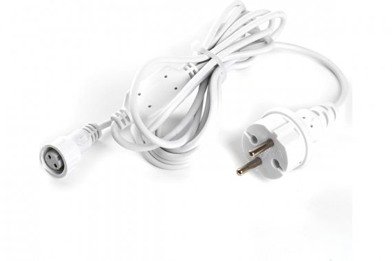 Фотография товара 'Feron 48189 Сетевой шнур для гирлянд 3м, 2*0,5мм2, IP44'