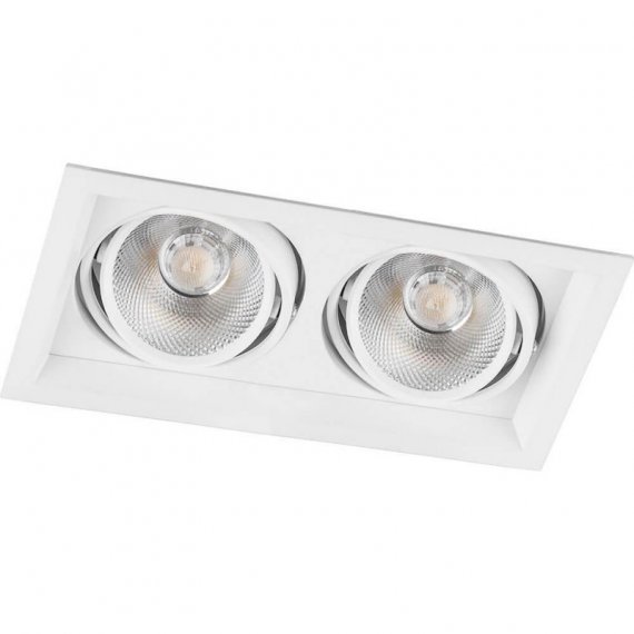 Фотография товара 'Feron AL202 Светильник карданный встраиваемый светодиодный , (ДВО) , 24W 4000К'