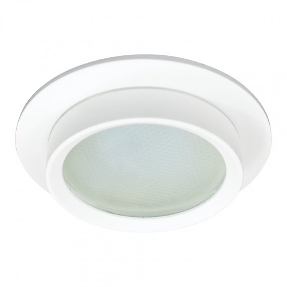 Фотография товара 'Feron Светильник потолочный встраиваемый (ФВО) , под лампу GX53 GX53, белый, круг, 51101'